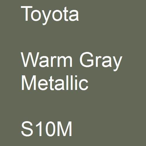 Toyota, Warm Gray Metallic, S10M.